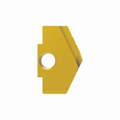 Allied Machine & Engineering High Performance 1024T-0224 D Series Oversized Replaceable Spade Drill Insert, 2-3/4 in Dia, 3/8 in THK, Standard Geometry, TiN Coated